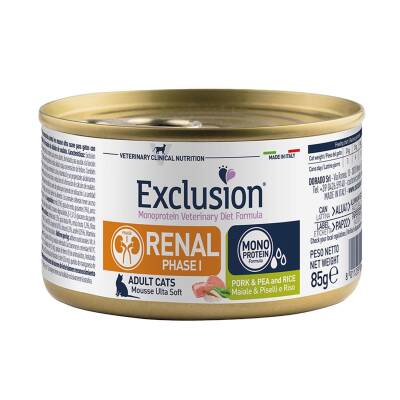 Cat Renal Phase 1 Pork & Pea And Rice 85 Gr - 1